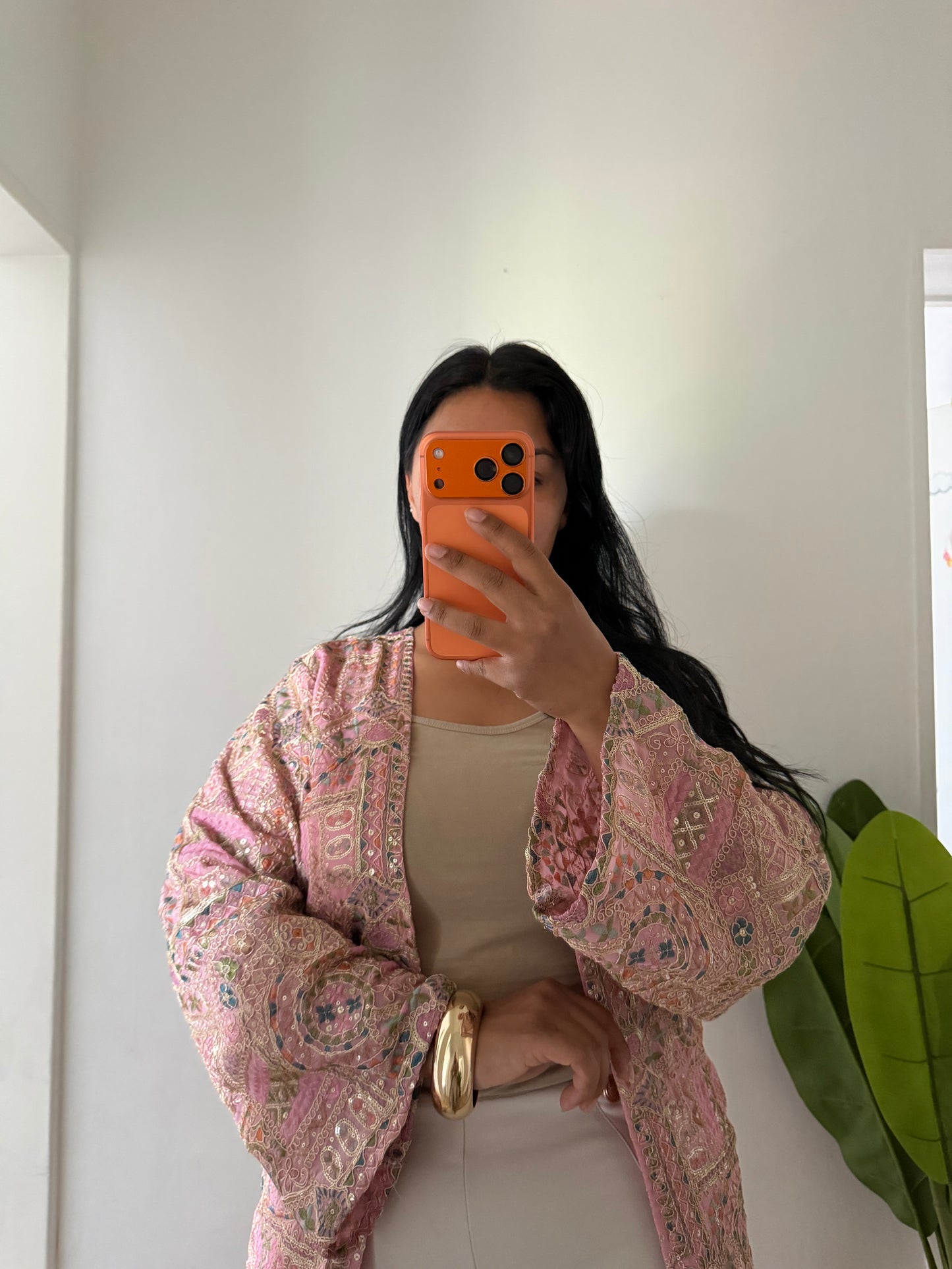 Abaya Orient Pink