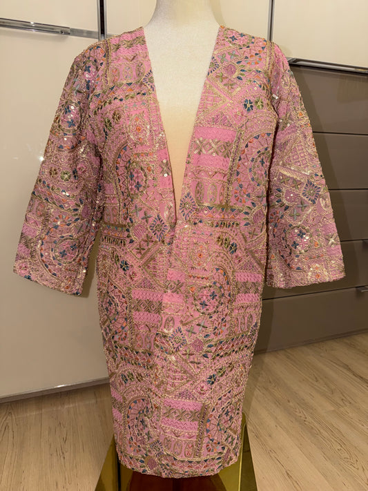 Abaya Orient Pink Short