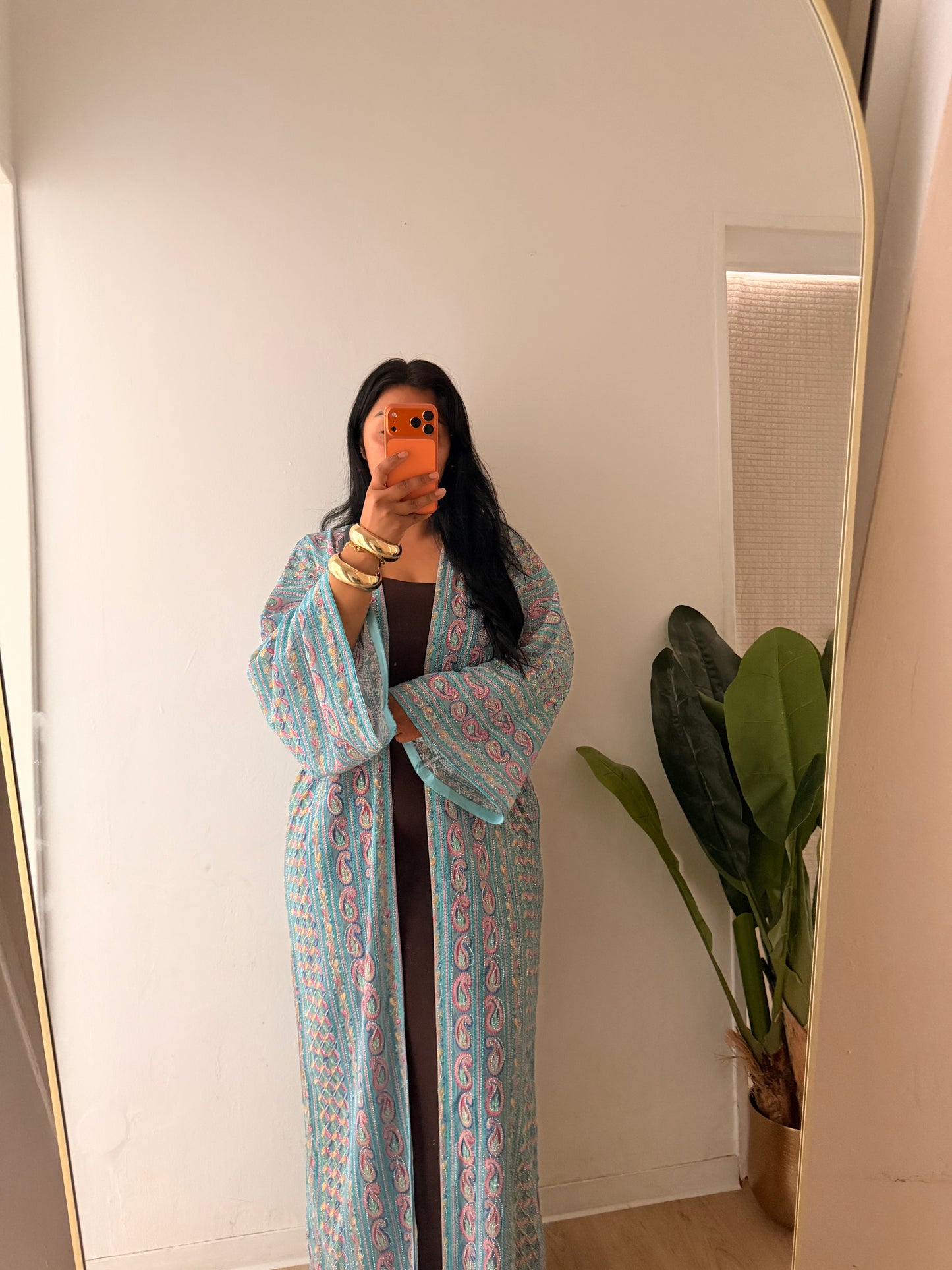 Abaya Babyblue