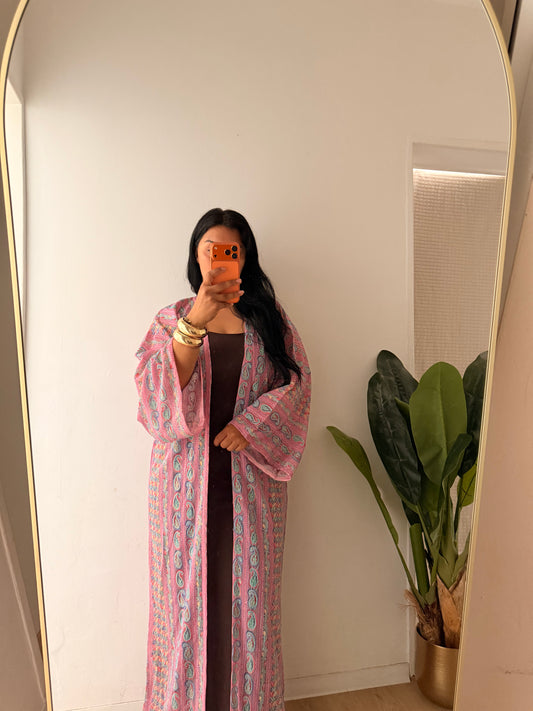 Abaya Pink